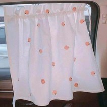 론조모니 커튼형 떨어지지 않는 차량용 햇빛가리, 스위트피치, 스위트피치