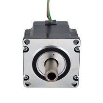 목공 공방 우드카빙듀얼 샤프트 Nema 23 스테퍼 모터 0.78 Nm 중공 축 2.0A 57x57x45mm 스테핑 CNC 조각 기, 한개옵션0