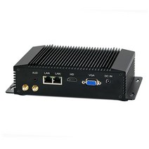 미니 PC 컴퓨터 산업용 임베디드 AIM10 인텔 셀러론 J4105 J4125 팬리스 IPC 윈도우 11 프로 VGA HDMI 2LAN 2COM RS232 4USB, 11.8G RAM 256G SSD - Intel Cel