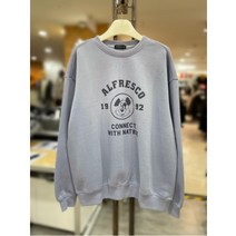 체이스컬트 W몰 체이스컬트 AFAG5171D0D여성 표면패치 그래픽 맨투맨 티셔츠