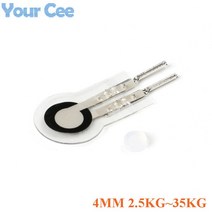 홀 센서 로드 셀 저항성 멤브레인 압력 모듈 유연한 힘 민감 아날로그 FSR402 아두이노용 4mm 5mm 7mm 110mm, 6.4MM