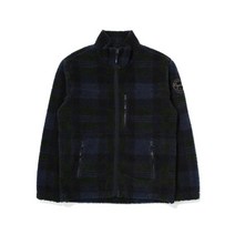 K2 비숑 BICHON 체크 플리스 ECO Navy