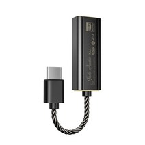 헤드폰 앰프 이어폰 휴대용 소형 엠프 FiiO JadeAudio KA1 USB DAC A, 02 KA1 Type-C(black)