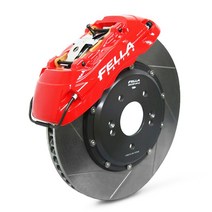 K5 K7 K3 펠라 4PS 브레이크세트 330 350 380mm 튜닝부품스티커포함 검사통과, 택배발송, 옐로우, 330mm