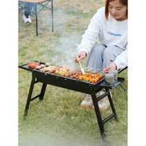바베큐 꼬치구이 그릴 캠핑 가정용 삼겹살 고기구이, 기본 모델