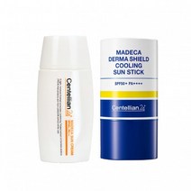 동국제약 센텔리안24 선스틱 선크림 마데카 더마 쉴드 쿨링, 선스틱 22g + 선크림 50ml C01