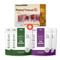 팻맨 더그린 강아지 덴탈껌 120P+져키300g, 믹스 덴탈껌 120P 간식증정