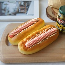 피크닉 소품 핫도그모형 음식진열 장식 크리스마스용품 미니어처 장식용품 홈데코