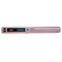 북 스캐너 비파괴북스캔 iScan 휴대용 핸드 헬드 스캐너 A4 900 인치 당 점 USB 무선 홈 비즈니스 영수증 스캔 지원 JPG/PDF, [06] Rose Gold