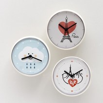 [우드로하우스] 집들이선물 디자인 욕실시계 방수 벽시계 모음, 색상:21. HDW-6021 파리스케치시계