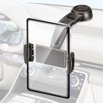 Cosy 삼성 갤럭시탭A7 라이트 8.7 태블릿 차량용 대쉬보드 흡착식 거치대 (SM-T220/T225), 블랙, 1개