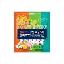 하림펫푸드 밥이보약 DOG 하루양갱 피모/면역/관절 30개입/강아지간식