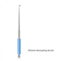 쉬운 물고기 후크 리무버 스테인레스 스틸 안전 낚시 후크 추출기 Detacher 신속한 디커플링 장치 낚시 도구 장비, b 블루