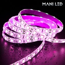 마니LED 주문제작 플렉시블 3528 5050 LED바 12V 24V 10cm, 5050 방수 흰띠 12V 10cm 핑크, 1개