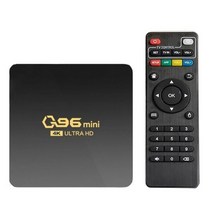 Q96 미니 TV 박스 안드로이드 10.0 4 + 32G 스마트 S905L 쿼드 코어 지원 2.4G 무선 WIFI 미디어 셋톱, 블랙1