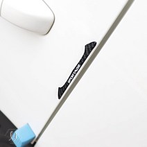 [간지] 스포티지R 도어가드 문콕 외관 흠집 예방 레터링 포인트 에폭시 몰딩 용품, 블루카본(4P)