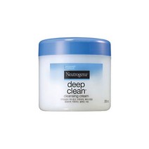 뉴트로지나 딥 클린 클렌징 크림285ml 마사지 클렌징 오일프리 보습 세안 모공 오일프리_777EA, 1, 본상품선택