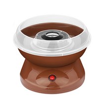 솜사탕기계 메이커 자판기 자동 업소용 미니 휴대용 코튼 슈가 플로스 머신 전기 DIY 스위트 마시멜로, 12.Brown - AU