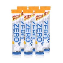 Dextro 덱스트로 에너지 제로 전해질 음료 오렌지맛 6팩