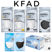 3매 크리넥스 비말차단 KFAD 스타일 마스크 블랙 크린가드 컴포트에어 덴탈, 위생용품으로 교환+취소+불가합니다., 7.크린가드 컴포트에어 화이트 중형 3매