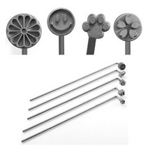 일본 타이거크라운 제과용야키고테(인두)베이킹도장, 발자국모양