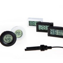 센서 온습도계 온도계 습도계 정밀 디지털 외부 요리, 05 사각온도계 1m (화이트)