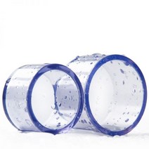 투명 수족관 커넥터 엔드 캡 63mm ~ 90mm 내경 PVC 파이프 피팅 무독성 액세서리