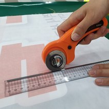 종이원형재단칼 원단곡선커팅기 포장칼날손잡이