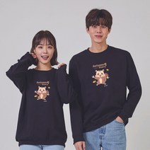키밍 다람쥐 가을 그래픽 맨투맨 후드티 KT