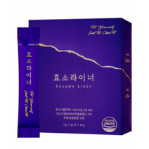 클린핏 효소라이너 곡물 발효 유산균 효소 30포, 단품, 단품