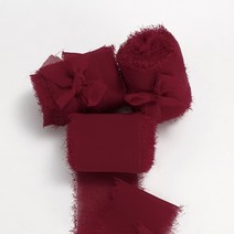 DIY 리본공예 헤어악세사리 헤어핀 헤어밴드 머리핀 헤어 장식 리본 4CM x 5M 수제 마모 날씬한 주름 새틴, 01 5m-Roll, 21 C21