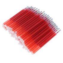 GHSHOP 100 조각 열 지우기 리필 펜 패브릭 마크에 대 한 사라지는 펜, 플라스틱, 레드