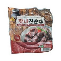 맛나진 순대 1kg 판매자 햇살누리, 4개