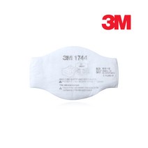 3M 1744 방진필터 [10EA] / 3000시리즈, 단품, 단품