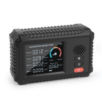 방사능측정기 라돈 세슘 식품 방사능 측정 가정용 휴대용 tvoc hcho co2 pm2.5 digital lcd 포름알데히드 감지기 휴대용 홈 air quality meter