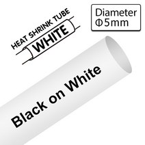 1pcs SU5S SU11S 열 수축 튜브 테이프 Φ3.5mm/5mm/11mm 엡손 SS12KW LW300, 03 5mm white