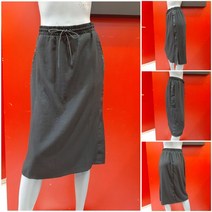 인터크루 여성 사방스판 린넨느낌 편안한 포켓 스커트 SWITW2SS51A