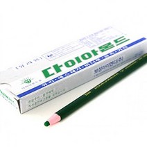 다이아몬드 유리용색연필.녹색.1타/12자루