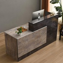 남쪽나무 매장 카운터 리셉션 데스크 계산대 상담테이블, 우측형, 길이 280cm 폭 60cm 높이 100cm, A02