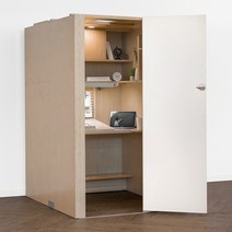 아이디어스터디 1인실 독서실책상 스터디룸 왼쪽문 슐레이먼오크 자연광LED스탠드+천정등 포함, 책상 단품, 뉴 와이드 자연광 POWER LED 그린+천장LED등, 바른자세 스마트패널+독서용 책거치대