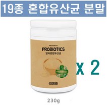 lgg유산균 모유 유산균 가루 프롤린 락토바실러스 가세리 람노서스 애시도필러스 플란타룸 프로바이오틱스 프리바이오틱스 생존 장내유익균 자기방어 비만세균 뚱보균 내장지방 뱃살 관리, 2통, 230g