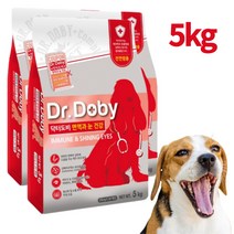 강아지 가수분해 연어 눈물 사료 말티즈 비숑 닥터도비 면역과눈건강 5kg, 4kg(2kg+2kg), 닥터도비 면역과 구강