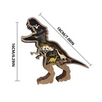 피규어 이글패 골프 이글 트로피 나무 동물 늑대 동상 창의력 사무실 홈 장식 공예 크리스마스 선물 북쪽 숲 속이 빈, A+호주
