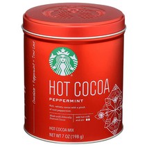 Starbucks 핫 코코아 마시멜로 7 스타벅스, Peppermint_7 Ounce (Pack of 1)