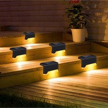 태광조명 태양광 엣지등 정원 계단등 울타리 펜션 테라스 코너 야외 인테리어 LED 조명, 태양광 엣지등 - 흰빛 (4P)