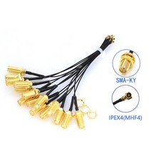 5Pcs SMA 커넥터 케이블 여성 IPEX4 MHF4 RF0.81 안테나 RG0.81MM 어셈블리 RP-SMA-K, 02 PEX4 to SMA-K_01 5CM