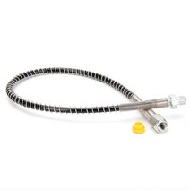 고압펌프 M10x1 스레드 40Mpa 400Bar 6000psi PCP 공압 공기 펌프 50cm 긴 리필 고압 나일론 호스 스프링, 01 50cm hose 1pc