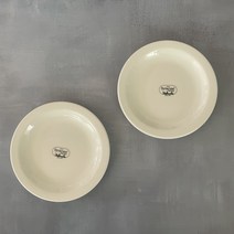 시라쿠스 뉴욕 1+1 접시 그릇 흰색 화이트 접시 플레이트 16cm 18cm 23cm 26cm 옵션, 접시 16cm 1+1