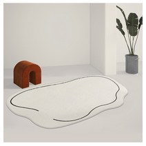 단모러그 심플 라인드로잉 사계절 북유럽 거실 카페트