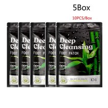 얼굴괄사 마사지롤러 옥괄사 두피 50pcs 해독 발 패치 스트레스 릴리프 피트 딥 슬립 바디 클리닝 케어 클, 02 5Box